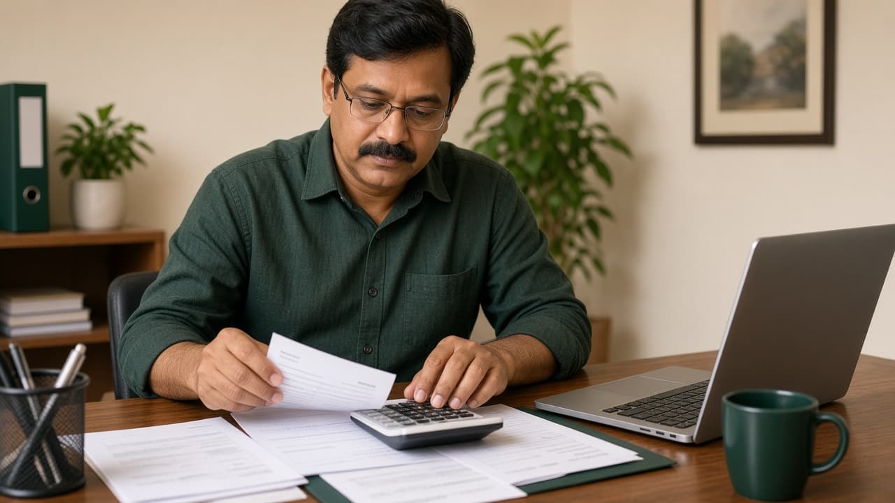 GST Billing Software in India — accounts team working on invoices and GST records. Cloud ERP by ZemERP.