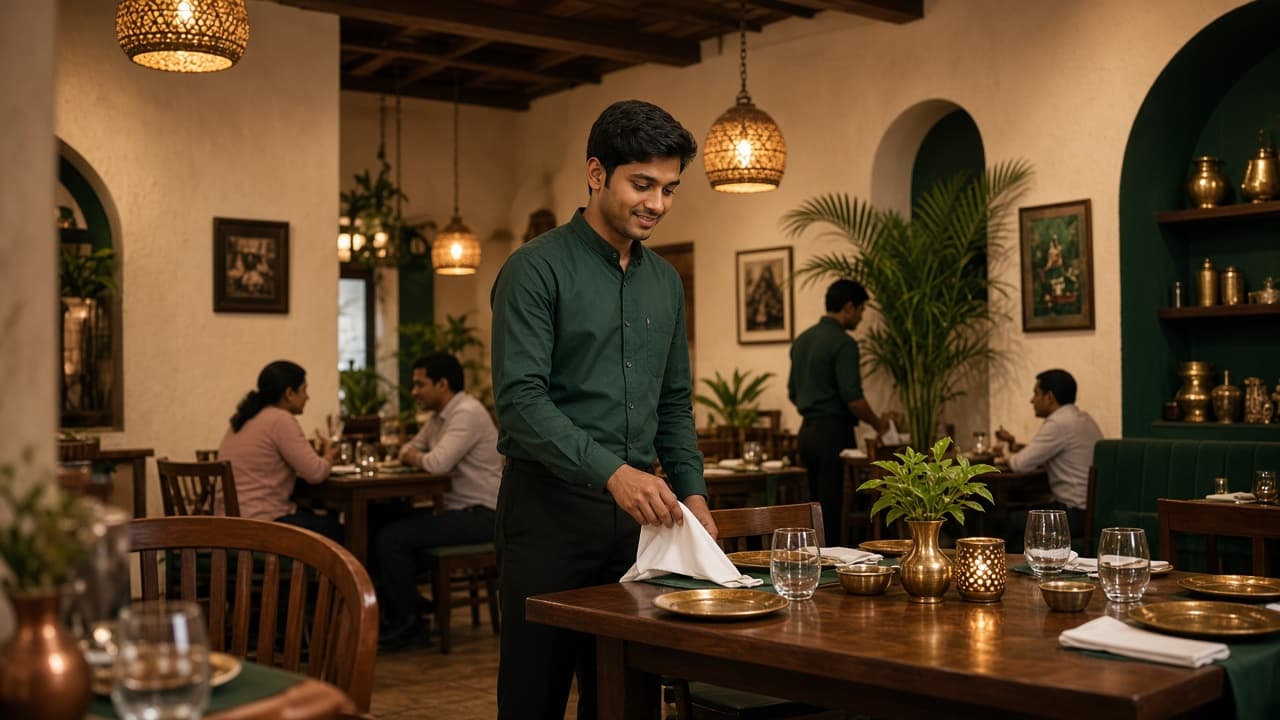 Restaurant ERP in India — restaurant floor and hospitality staff. Cloud ERP by ZemERP.
